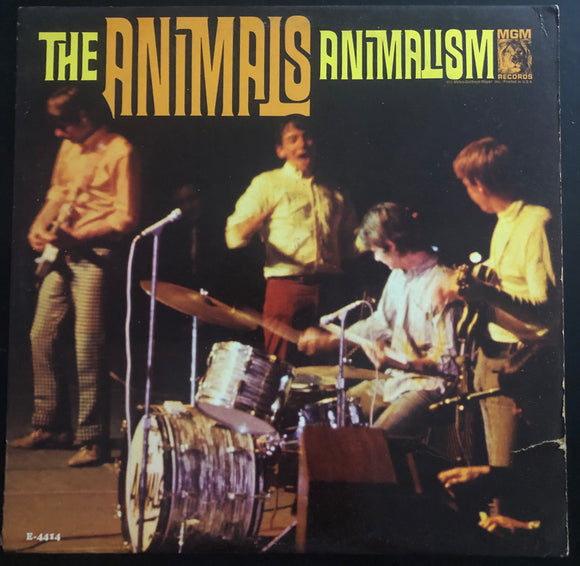 Vintage Vinyl The Animals Animalism MGM Records US First Pressing E-4414 Mono 1966