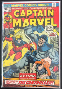 Vintage Comics Captain Marvel (1968 1st Series Marvel) #30 Published Jan 1974 by Marvel Fantastic Condition