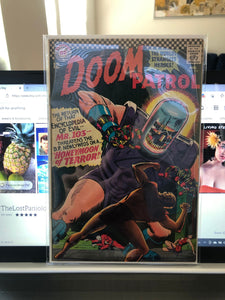 Vintage Comics DC Comics Doom Patrol August 1966 Nice Copy Key Issue Origin of Robotman Concluded Bagged And Boarded