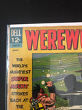 Vintage Comics Dell Comics Werewolf #2 March 1967 Bagged And Boarded Nice Copy