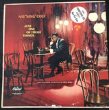 Vintage Vinyl Nat King Cole "Just One Of Those Things" Promo, Mono, Sample Album Radio-TV US First Pressing 1957