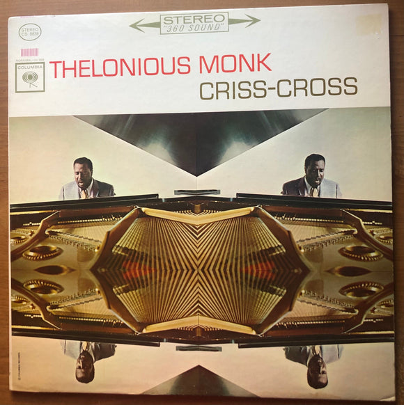 Vintage Vinyl Thelonious Monk Criss-Cross Stereo CS 8838 US 1963 First Pressing Jazz Bop Fantastic Condition