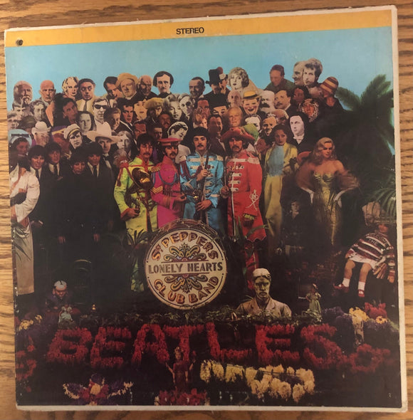 Vintage Vinyl The Beatles Sgt. Pepper’s Lonely Hearts Club Band Capital Records Apple Labels SMAS 2653 Gatefold Stereo Winchester Pressing US 1973