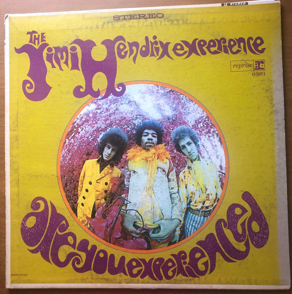 Vintage Vinyl The Jimi Hendrix Experience “Are You Experienced” Reprise Records RS 6261 Early US Repress Stereo 1968 Pitman Two Tone Label Psychedelic