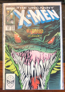 Vintage Comics The Uncanny X-MEN #232 Colossus, Wolverine & Rogue Aug. 1988 Bagged And Boarded Fantastic Cover Art