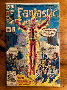 Vintage Comics Marvel’s Fantastic Four #372 January 1993 Bagged And Boarded Fantastic Cover Art