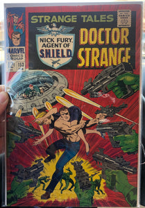 Vintage Comics Marvel’s Strange Tales #153 February 1967 Bagged And Boarded Fantastic Cover Art
