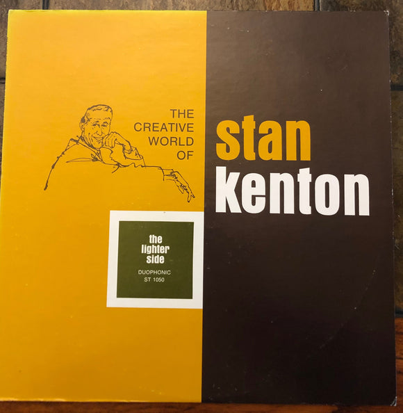 Vintage Vinyl Stan Kenton The Lighter Side Creative World Records ST 1050 Compilation US First Pressing Jazz Big Band