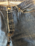 Vintage Clothing Levi’s 501s Button Fly Classics Size 36/34 Light To Medium Wear