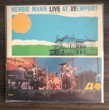 Vintage Vinyl Herbie Mann Live At Newport Atlantic Records 1430 US First Pressing 1963 Mono Jazz VGP/VGP