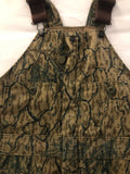 Vintage Clothing Size 34/32 Camouflaged Overalls Made In USA Trueblend “The Invisible Pine” Cotton Poly Blend Great Condition