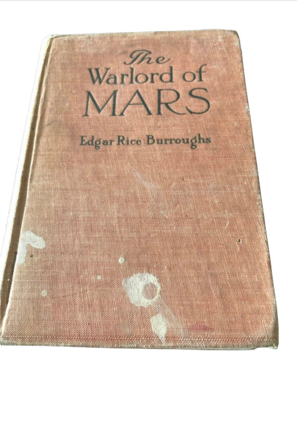 Art & Photography - The Warlord of Mars by Edgar Rice Burroughs Published by Grosset & Dunlap Abridged 1919