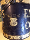 Vintage Home Decor Antique 20s - 30s, 5 lbs Empress Coffee Tin With Handel Fantastic Graphics Brilliant Display Piece