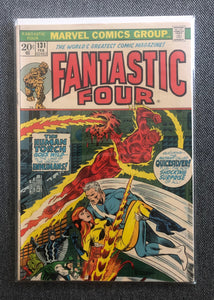 Vintage Comics Marvel’s Fantastic Four Number 131 February 1973 Bagged And Boarded Fantastic Cover Art