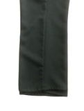 Vintage Clothing 1970s Wrangler Polyester Pants Men’s Size 44/30 Black Retro Button Top Zip Front Slight Flair