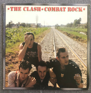 Vintage Vinyl The Clash Combat Rock 1982 US Pressing Epic Records Terre Haute