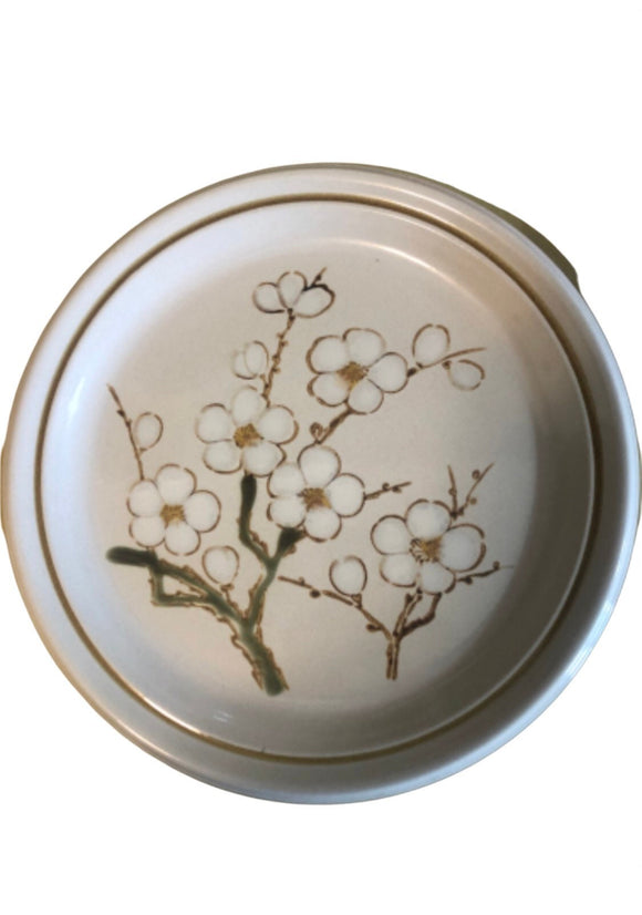 Vintage Home Decor 70s Funky Chunky Stone Harvest Mikasa Winter Song KD 104 Dinner Plate 10.5”