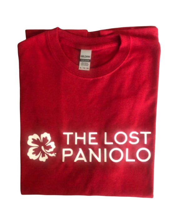 Tee Direct From Our In House Studio Our Shop “The Lost Paniolo” Graphic Tee. Size XL 90% Heavy Cotton/Polyester Gildan Brand. Color -Dark Red