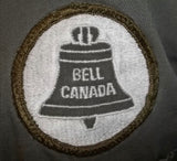 Vintage Clothing/Accessories - Bell Telephone Canada 🇨🇦 Coveralls Service Uniform Faded OD Green Size 42 Union Made