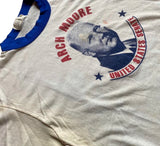 Vintage Clothing/Accessories Ringer T-Shirt 1978 Arch Moore For Senate Medium Made In USA
