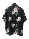 The Cabana - 1970s Polyester Size XL Hawaiian Aloha Shirt Label “Aikane Hawaii”