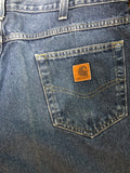 Gently Used Carhartt Men’s Relaxed Fit Jeans 👖 Size 38 Waist 30 Inseam