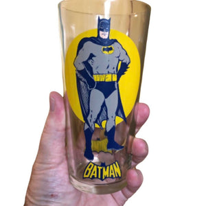 Pop Culture - Batman 1976 Pepsi DC Comics Moon Super Series Premium Collectors Glass NPP