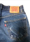 Vintage Levi’s 505’s Zip Front Fantastic Wear & Fading In All The Right Places Size 34/30