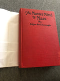 Rare “1st G&D Edition” The Master Mind Of Mars 1928 Edger Rice Burroughs Grosset & Dunlap NY, With Dust Jacket, Art & Photography -