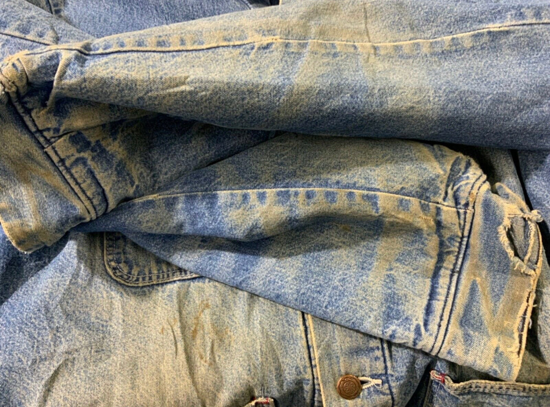 Vintage 70's Big Ben Wrangler Made In USA Distressed Faded