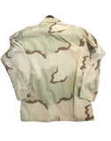 Vintage Military - 2003 Operation Iraqi Freedom XL (Large Long) Desert 🐪 Camouflage Uniform Top With All Patches DOD