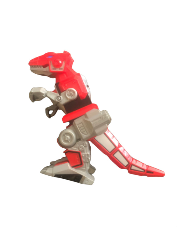 2015 Power Rangers Mattel Tyrannosaurus Rex Robot Action Figure 11” Tall About 8” Wide To Tip Of Tail. Pop Culture -