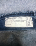 Vintage Clothing/Accessories - Made In USA Wrangler Jeans Size 39/32, Medium Indigo Evenly Worn No Fading