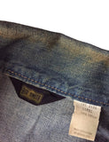 Vintage Clothing - Fantastic 60s 70s Denim Jacket Size Large Big Smith Union Made Long Sleeve Snap Front Workwear