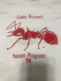 Vintage Clothing/Accessories  T-Shirt 1988 Single Stitching 2 Sided Graphics Pocket Camp Royaneh Nature Program Staff Medium