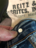 Vintage Clothing/Accessories - Levi’s 501s Classic Button Fly Made In USA Size 33/29.5 Distressed
