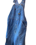 Vintage Clothing/Accessories - OshKosh Made In USA Overalls Size 36/32. Gorgeous Authentic Worn Denim. True Americana Goodness!