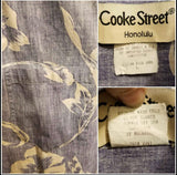 The Cabana - Men’s Cooke Street Honolulu Short Sleeve Button Up Aloha Shirt Size Large To XL