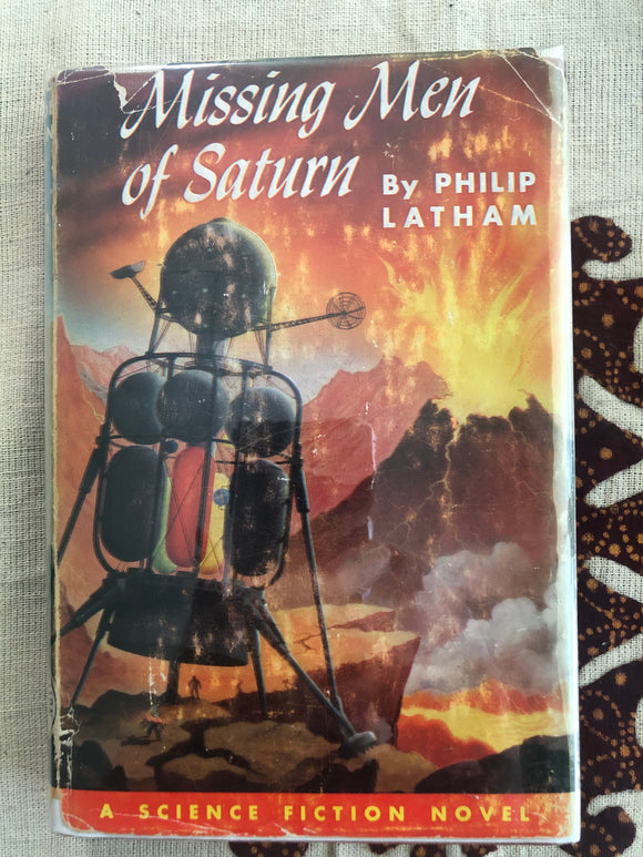 Vintage Science Fiction Book Missing Men of Saturn 🪐 By Philip Latham 1st Edition 1953. Art & Photography -
