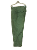 Vintage Military - OG 507s Field Utility Trousers Uniform 1970s Vietnam to Cold War Issue 36/30