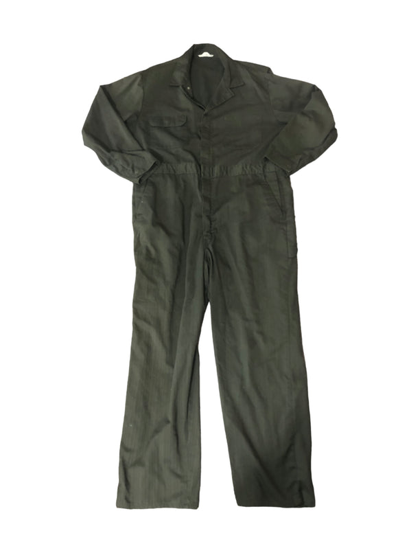 Vintage Clothing/Accessories - 1970s Big Mac Made In USA Size 46R OD Green Coveralls Talon Zipper