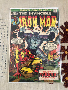 Vintage Comics - Marvel’s Iron Man Number 56 March 1973 Bagged And Boarded Fantastic Cover Art