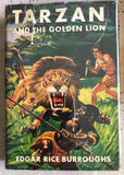 Tarzan & The Golden Lion Edgar Rice Burroughs 1923 Grosset & Dunlap Publishers NY W/Original Dust Jacket.