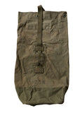 Vintage Military - US Navy Issued Korean War Era 50s OD Green Duffel Bag Heavy Cotton Duck Canvas