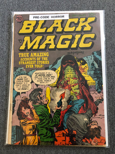 Vintage Comics - Pre Code Horror Prize/Crestwood, Black Magic Volume 5 Number 2 October 1954 Bagged And Boarded Fantastic Cover Art