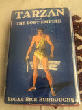 Tarzan And The Lost Empire Edgar Rice Burroughs 1929 Grosset & Dunlap Publishers NY W/Original Dust Jacket.