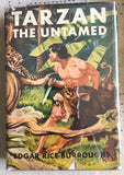 Tarzan The Untamed Edgar Rice Burroughs 1920 Grosset & Dunlap Publishers NY W/Original Dust Jacket.