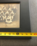 Art & Photography - Original One Of A Kind Sepia Toned Sports Photography Basketball Team Photo 1933-34 With Names