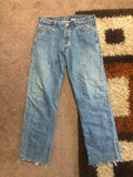Vintage Clothing - Distressed Levi’s 501’s Button Fly 32 Inch Waist 32 Inch Inseam