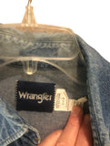 Vintage Clothing/Accessories - Wrangler Denim 100% Cotton Size XL Pearl Snap Long Sleeve Over Shirt or Light Jacket